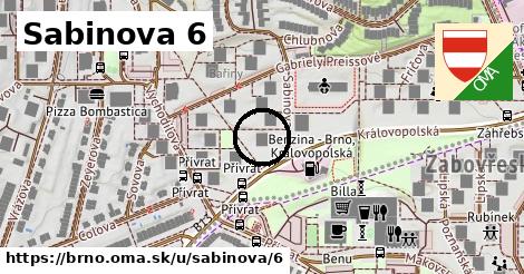 Sabinova 6, Brno