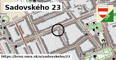 Sadovského 23, Brno