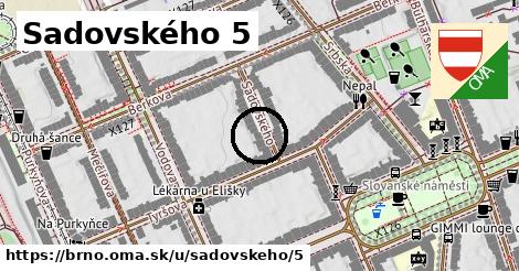 Sadovského 5, Brno