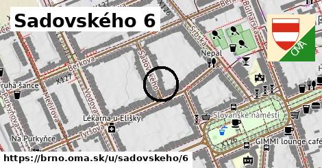 Sadovského 6, Brno