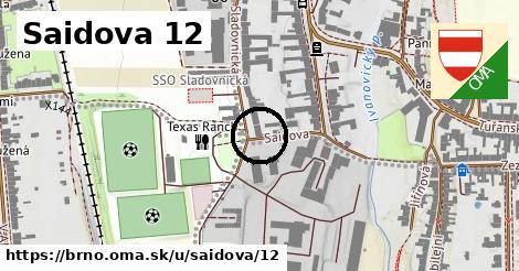 Saidova 12, Brno