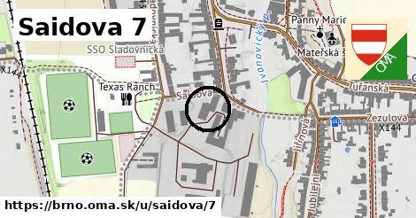 Saidova 7, Brno