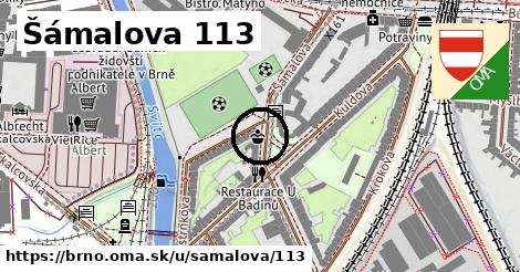 Šámalova 113, Brno