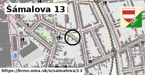 Šámalova 13, Brno