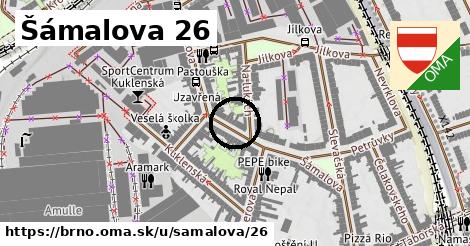 Šámalova 26, Brno