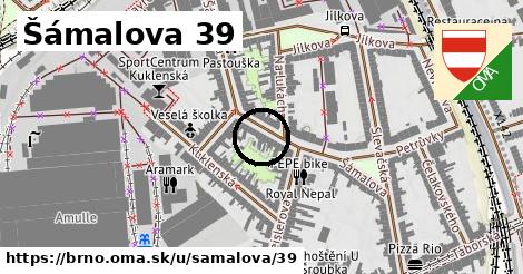 Šámalova 39, Brno