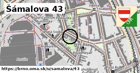 Šámalova 43, Brno