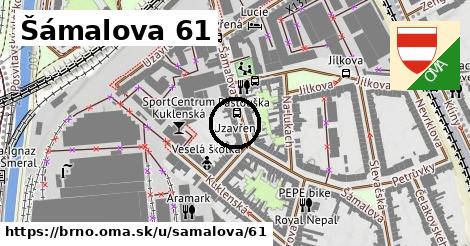 Šámalova 61, Brno