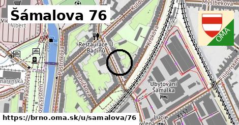 Šámalova 76, Brno