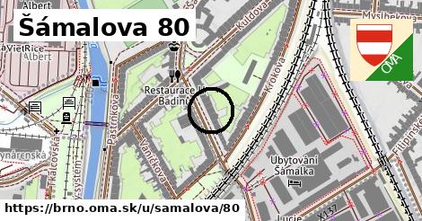 Šámalova 80, Brno