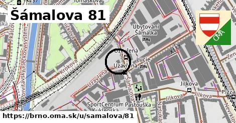 Šámalova 81, Brno