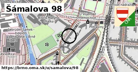 Šámalova 98, Brno