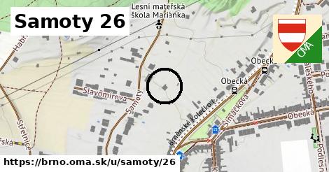 Samoty 26, Brno