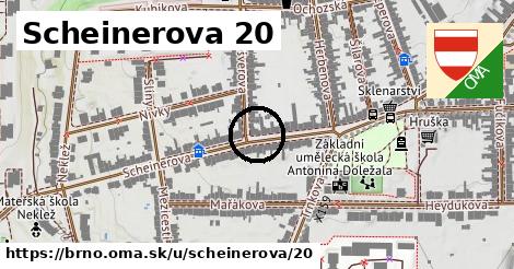 Scheinerova 20, Brno