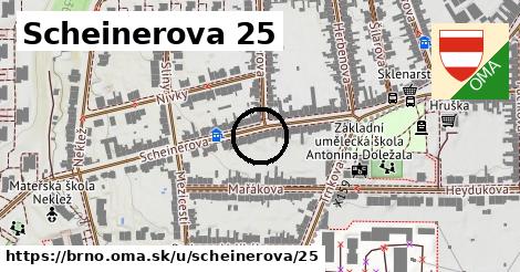 Scheinerova 25, Brno