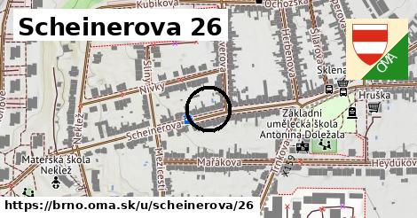 Scheinerova 26, Brno