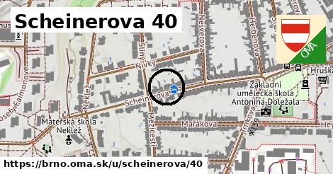 Scheinerova 40, Brno