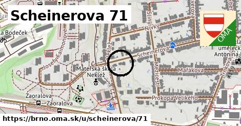 Scheinerova 71, Brno