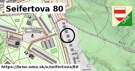 Seifertova 80, Brno