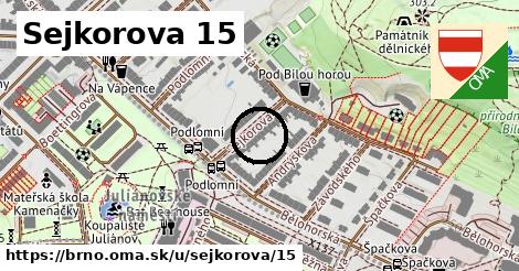 Sejkorova 15, Brno