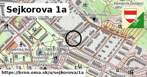 Sejkorova 1a, Brno