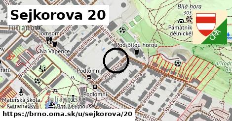 Sejkorova 20, Brno