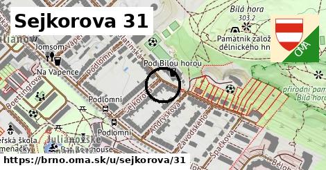 Sejkorova 31, Brno