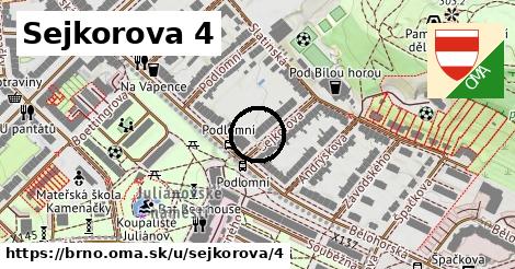 Sejkorova 4, Brno