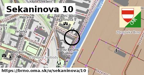 Sekaninova 10, Brno