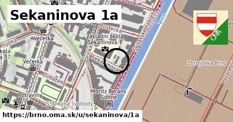 Sekaninova 1a, Brno