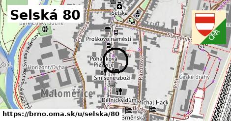 Selská 80, Brno