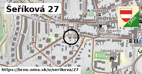 Šeříková 27, Brno