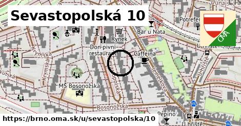 Sevastopolská 10, Brno