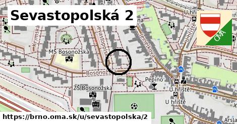 Sevastopolská 2, Brno