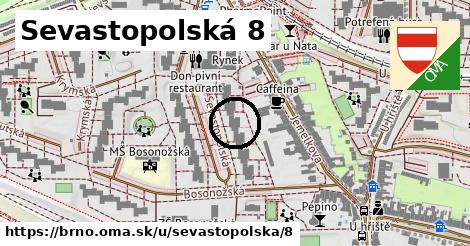 Sevastopolská 8, Brno