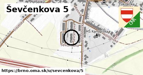 Ševčenkova 5, Brno