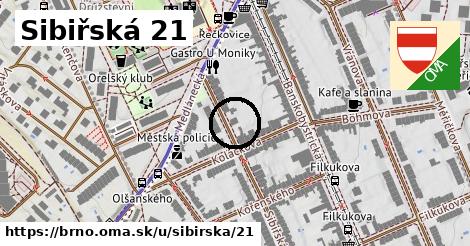 Sibiřská 21, Brno