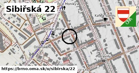 Sibiřská 22, Brno