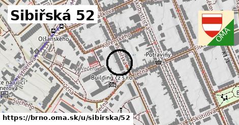 Sibiřská 52, Brno