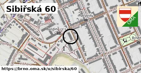 Sibiřská 60, Brno
