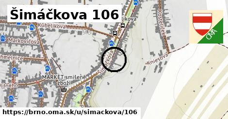 Šimáčkova 106, Brno