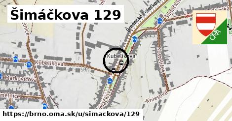 Šimáčkova 129, Brno