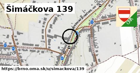 Šimáčkova 139, Brno