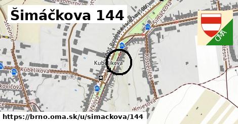 Šimáčkova 144, Brno