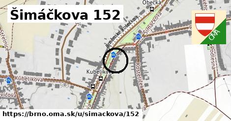 Šimáčkova 152, Brno