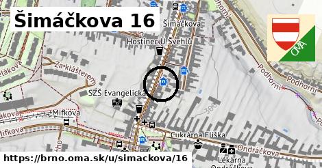 Šimáčkova 16, Brno