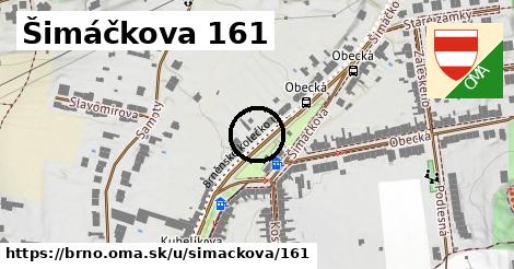 Šimáčkova 161, Brno