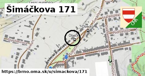 Šimáčkova 171, Brno