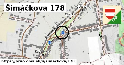 Šimáčkova 178, Brno