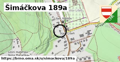 Šimáčkova 189a, Brno